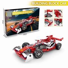 PULL BACK BUILDING BLOCK CAR 448PCS,
