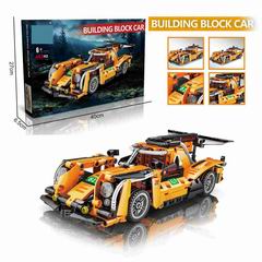 PULL BACK BUILDING BLOCK CAR 483PCS,