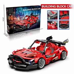 PULL BACK BUILDING BLOCK CAR 458PCS,