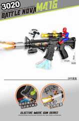 B/O GUN W/LIGHT & SOUND & SPRAY,