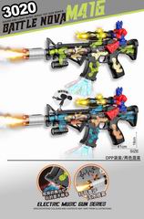 B/O GUN W/LIGHT & SOUND & SPRAY,