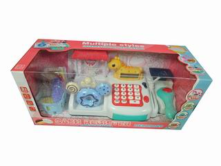 CASH REGISTER SET W/LIGHT & SOUND,