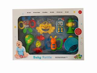 BABY RATTLES 8PCS,