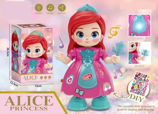 B/O ALICE PRINCESS W/LIGHT & MUSIC,