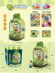 B/O CLAW DOLL MACHINE W/LIGHT & MUSIC,