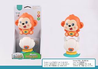 BABY RATTLE W/LIGHT & MUSIC,
