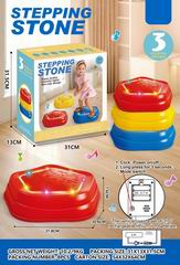 STEPPING STONE W/LIGHT & MUSIC 3PCS,