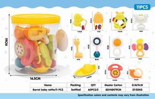 BABY RATTLES 11PCS,