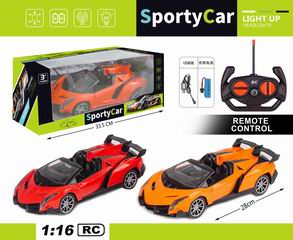 1:16 4 CHANNEL R/C CAR W/LIGHT,