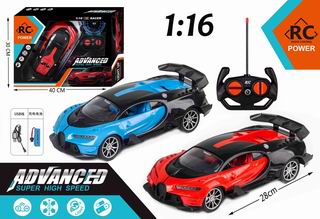 1:16 4 CHANNEL R/C CAR W/LIGHT,