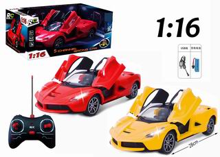 1:16 5 CHANNEL R/C CAR W/LIGHT,