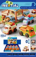 FRICTION CAR 12PCS,