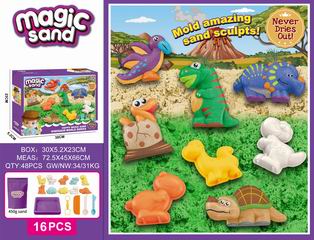 COLOR DOUGH SET 16PCS,