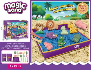 COLOR DOUGH SET 17PCS,