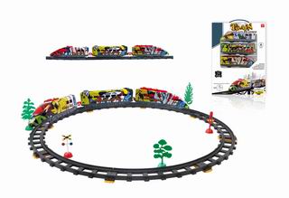B/O TRACK TRAIN W/LIGHT 31PCS,