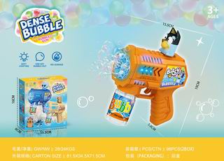 B/O BUBBLE GUN W/LIGHT,