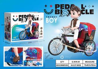 B/O TRICYCLE W/LIGHT & MUSIC,