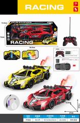 1:16 5 CHANNEL R/C CAR W/LIGHT & SPRAY,