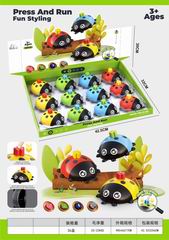 PRESS COCCINELLA 12PCS,