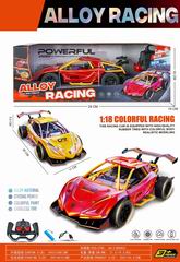 1:18 4 CHANNEL R/C ALLOY CAR,