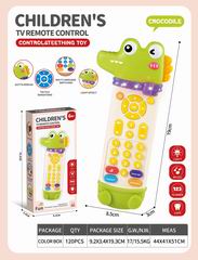 TV REMOTE CONTROL W/LIGHT & MUSIC,