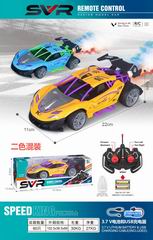 1:18 R/C STUNT CAR W/SPRAY,