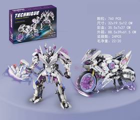 1:8 BUILDING BLOCK MOTORCYCLE 760PCS,