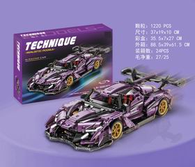 1:14 BUILDING BLOCK CAR 1220PCS,