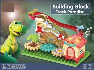 B/O BUILDING BLOCK TRACK PARADISE W/LIGHT & MUSIC,