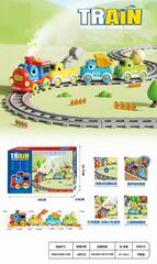 DINOSAUR TRACK CAR W/LIGHT & SPRAY,