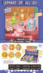 WAND UP ELEPHANT 9PCS,