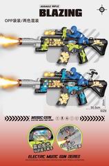 B/O GUN W/LIGHT & SOUND & SPRAY,