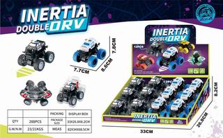 FRICTION POLICE CAR 12PCS,