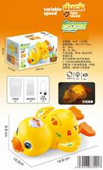 B/O VARIABLE SPEED DUCK W/LIGHT & SOUND,