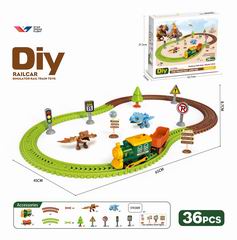 DIY B/O TRACK CAR 36PCS,
