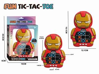 TIC-TAC-TOE GAME MACHINE W/LIGHT & MUSIC,