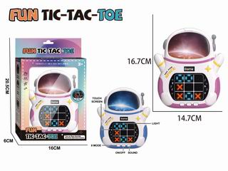 TIC-TAC-TOE GAME MACHINE W/LIGHT & MUSIC,