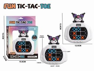 TIC-TAC-TOE GAME MACHINE W/LIGHT & MUSIC,