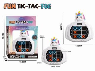 TIC-TAC-TOE GAME MACHINE W/LIGHT & MUSIC,
