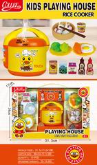 B/O RICE COOKER W/LIGHT & MUSIC & SPRAY,