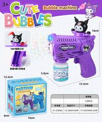 B/O BUBBLE GUN W/LIGHT,