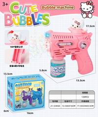 B/O BUBBLE GUN W/LIGHT,