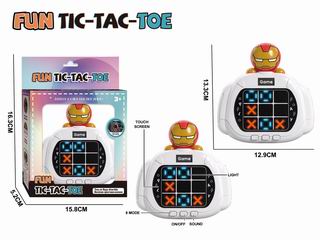 TIC-TAC-TOE GAME MACHINE W/LIGHT & MUSIC,
