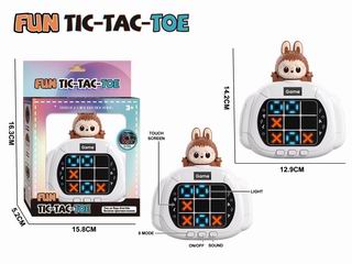 TIC-TAC-TOE GAME MACHINE W/LIGHT & MUSIC,