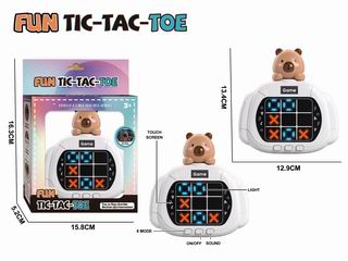 TIC-TAC-TOE GAME MACHINE W/LIGHT & MUSIC,