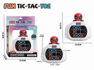 TIC-TAC-TOE GAME MACHINE W/LIGHT & MUSIC,