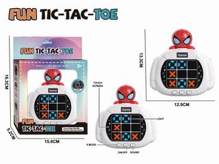 TIC-TAC-TOE GAME MACHINE W/LIGHT & MUSIC,