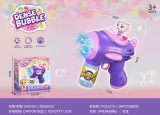 B/O BUBBLE GUN W/LIGHT,
