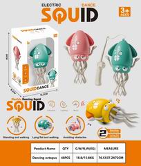 B/O DANCING OCTOPUS W/LIGHT & MUSIC,