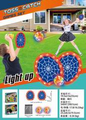 TOSS & CATCH GAME SET W/LIGHT,